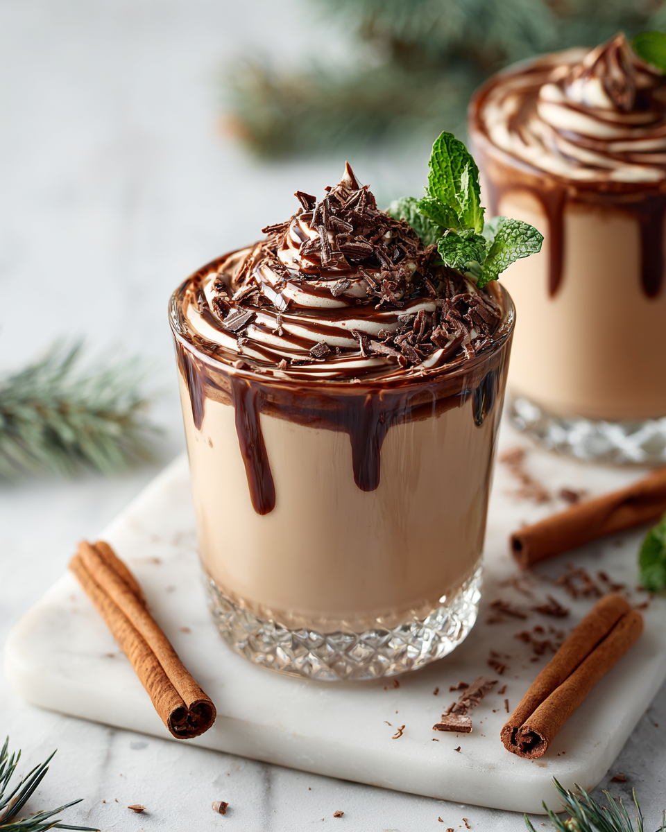 Recette de Baileys sans alcool : boisson crémeuse idéale pour les soirées d'hiver.