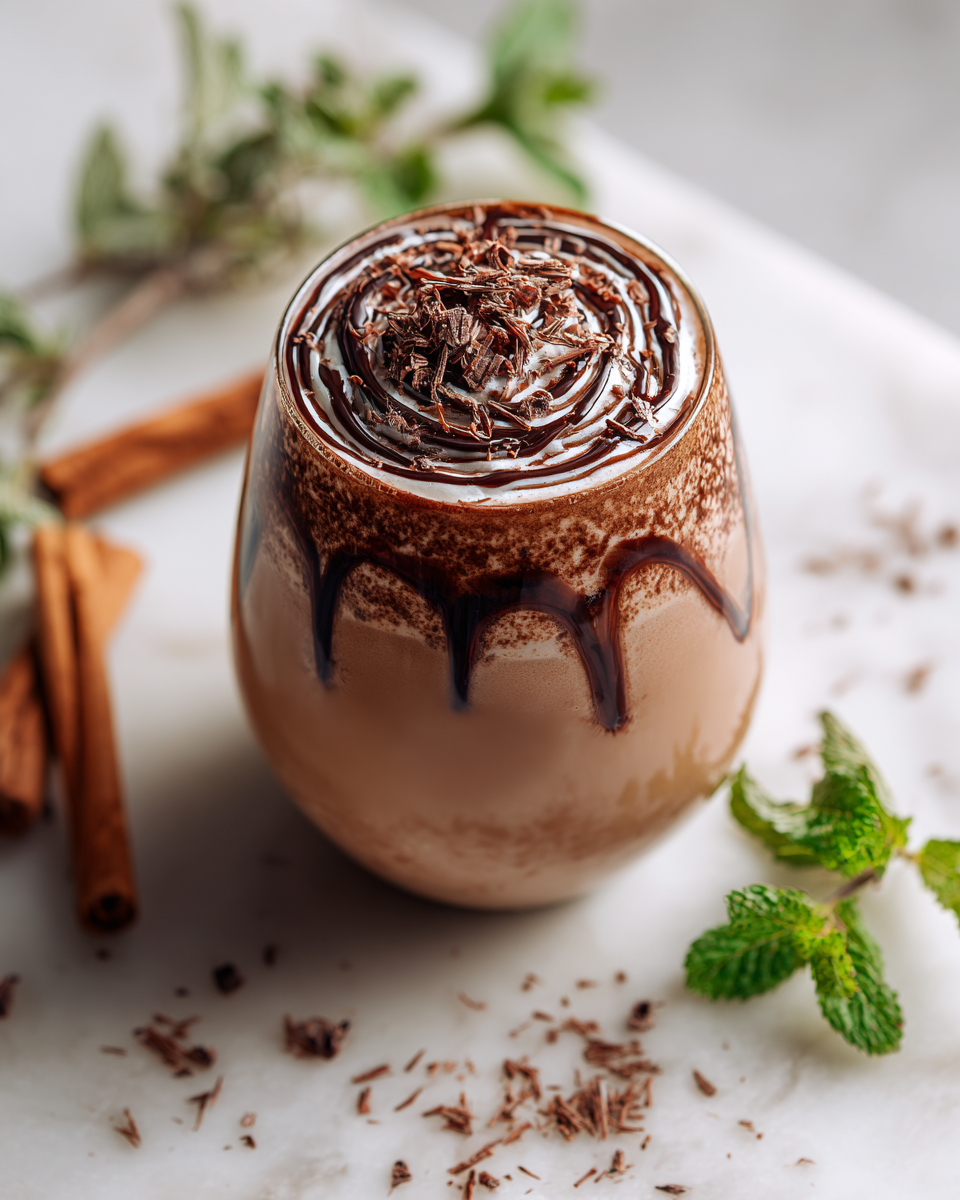 Recette de Baileys sans alcool : boisson crémeuse idéale pour les soirées d'hiver.