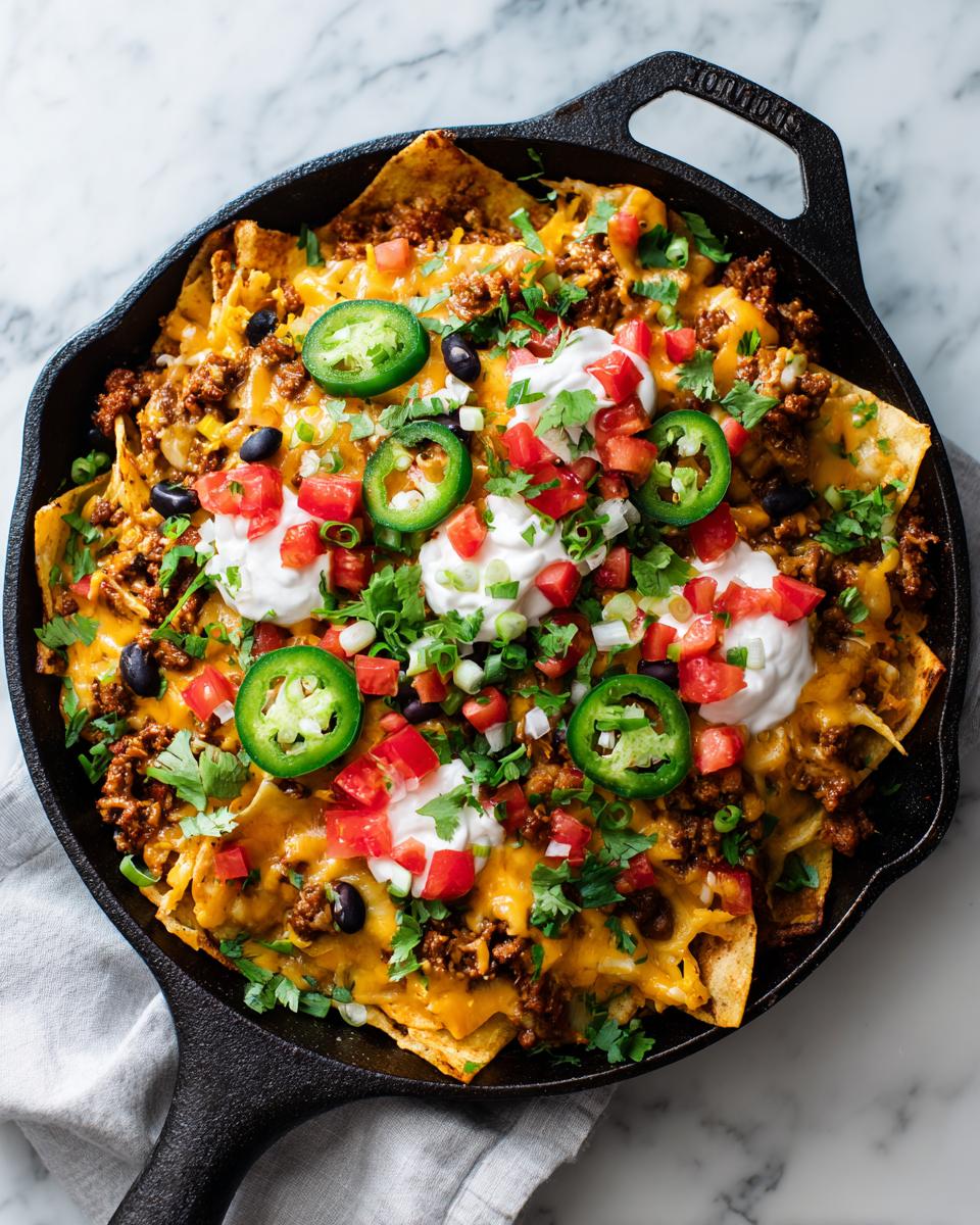 Nachos de Frites Chargés en Protéines pour vos Soirées d'Automne Nachos de frites chargés en protéines avec garnitures fraîches, parfaits pour les soirées d'automne à Paris