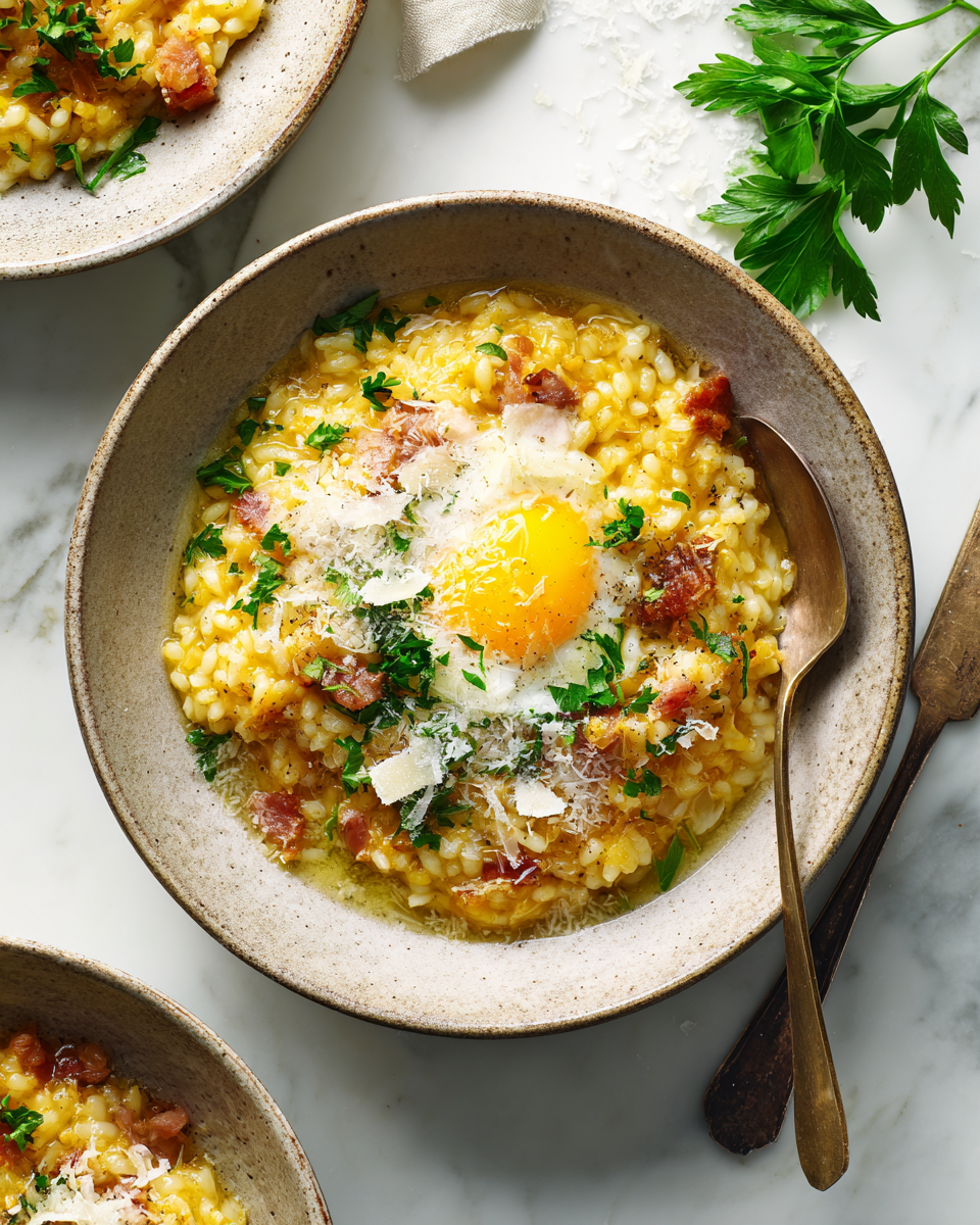 Une pastina crémeuse garnie de persil frais, réconfortante et rapide à préparer, idéale pour les repas d'automne.