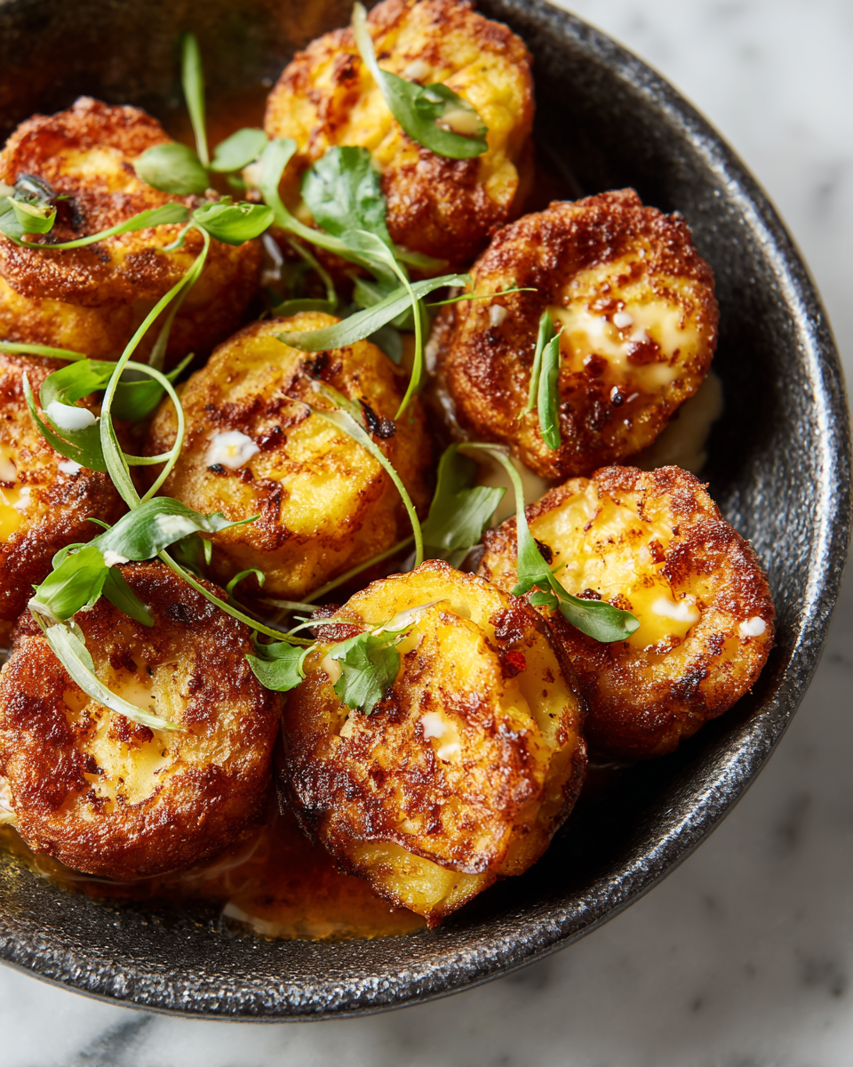 Boule de plantain croustillante parfaite pour les apéros familial, recette savoureuse d'automne, facile à réaliser.