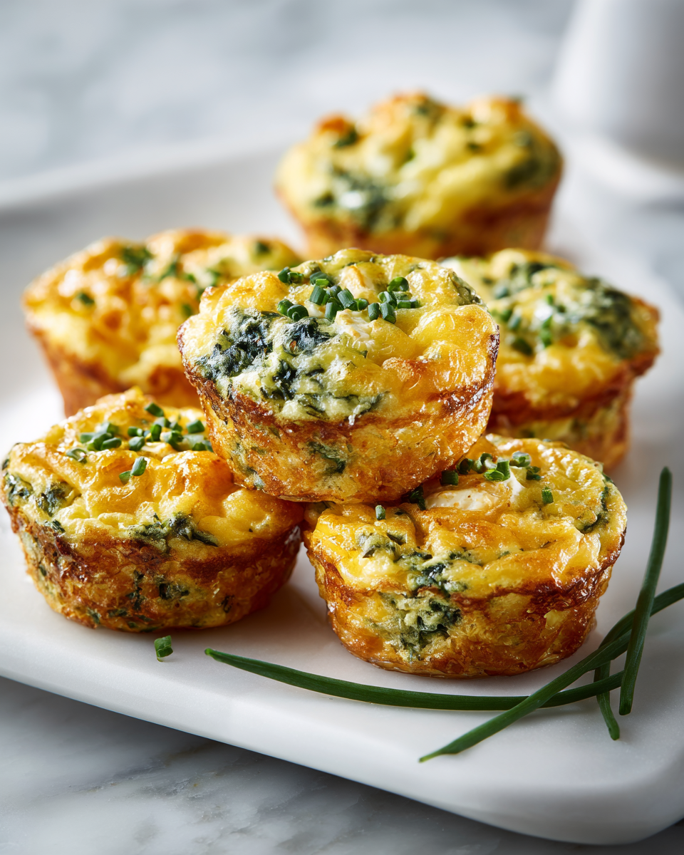 Bouchées d'œufs au fromage cottage, parfaites pour le brunch d'automne, riches en protéines et faciles à préparer, recette savoureuse prête en 30 minutes.