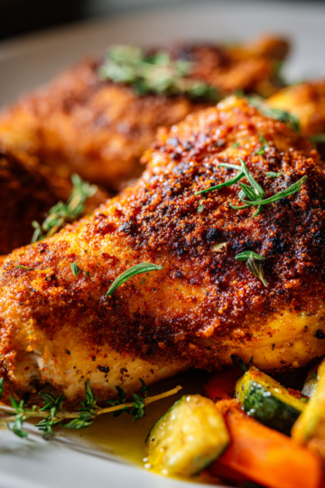 Des poitrines de poulet croustillantes à la friteuse à air Recette de poitrines de poulet croustillantes à la friteuse à air, idéale pour un dîner savoureux et rapide, prête en 25 minutes.