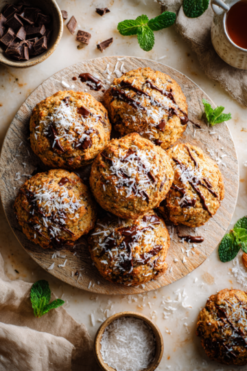 Savourez des cookies à la farine de coco Cookies à la farine de coco: recette simple et délicieuse pour l'automne, parfaits avec un thé, sans gluten et savoureux.