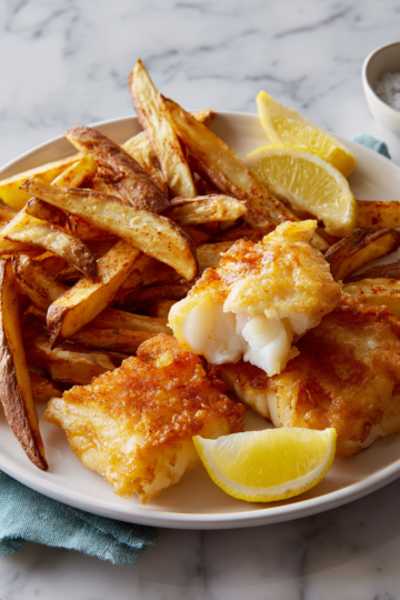 Savourez des Fish and Chips Légers à l'Air Fryer Fish and chips légers croustillants à l'air fryer - recette délicieuse et saine